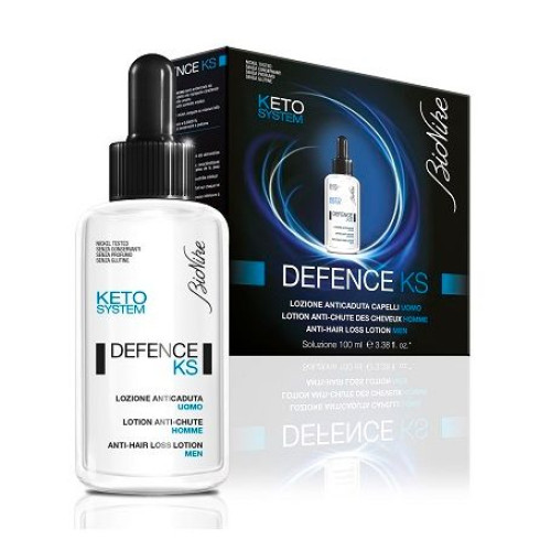 Bionike Defence KS Anti-hair Loss Lotion with Keto System Complex for Men 3.38 fl oz (100 ml)