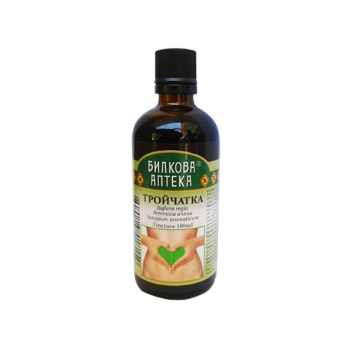 Bioherba Triple Tincture for Purification Against Parasites 3.38 fl oz (100 ml)