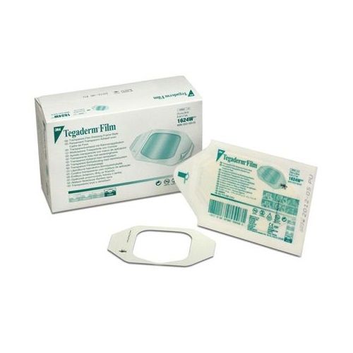 3M Tegaderm Film Transparent Wound Dressing 2.36"/2.76" (6/7 cm)