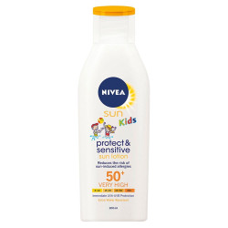Nivea Sun Kids Sensitive Protect Care SPF 50+ 6.76 fl oz (200 ml)