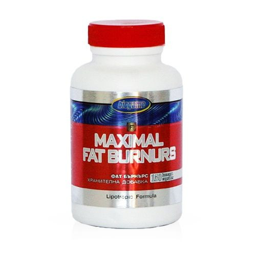 Biogame Maximal Fat Burners Helps Burn Excess Fat and Reduce Weight 150 Capsules