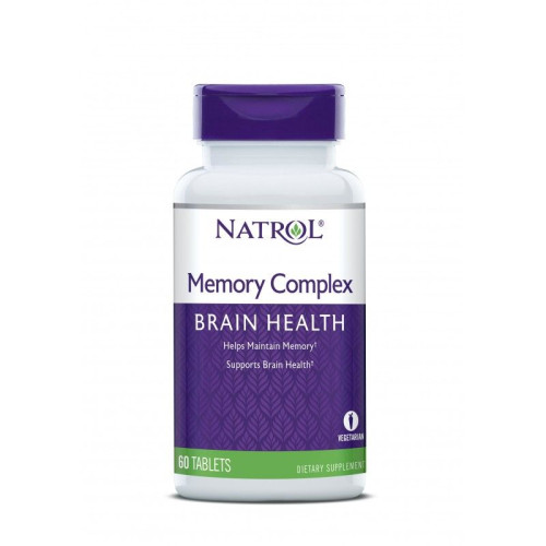Natrol Memory Complex for Memory and Concentration 60 Tablets