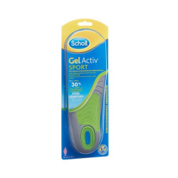 Scholl Gel Active Women's Insoles for Sports 35-42 Size 2 pcs