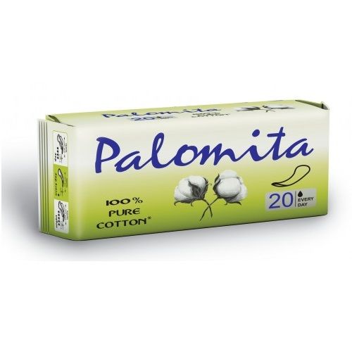 Palomita Pure Cotton Cotton Sanitary Pads for Daily Use 20 pcs