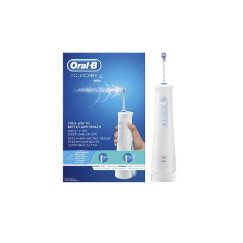 Oral-B Aqua Care 4 Effective Dental Shower with 4 Modes for Healthy Gums 1 pc