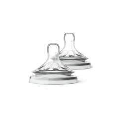 Philips Avent Natural Fast Y Teat Y Slit for Thick Food 6+ Months 2 pcs