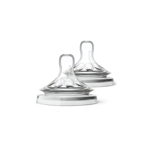 Philips Avent Natural Fast Y Teat Y Slit for Thick Food 6+ Months 2 pcs
