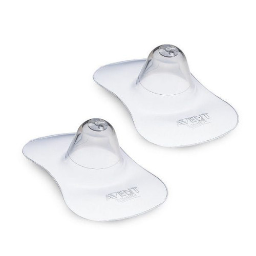 Philips Avent Soft Silicone Nipple Protectors for Breastfeeding Medium Size 2 pcs