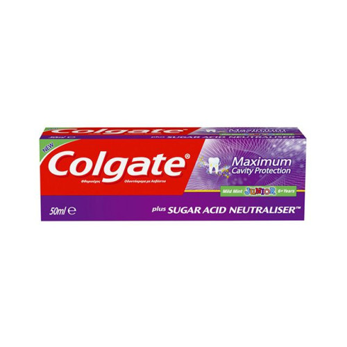 Colgate Maximum Cavity Protection Junior Toothpaste for Children 1.69 fl oz (50 ml)