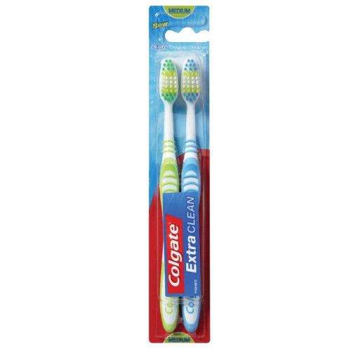 Colgate Extra Clean Toothbrushes 2 pcs