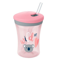 Nuk Evolution Action Cup Comfortable Cup with Straw for Children 12+ Months 7.78 fl oz (230 ml)