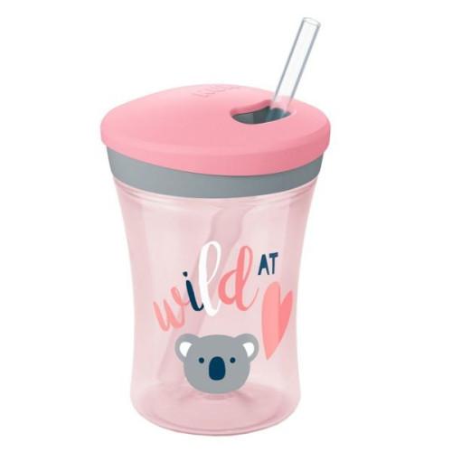 Nuk Evolution Action Cup Comfortable Cup with Straw for Children 12+ Months 7.78 fl oz (230 ml)