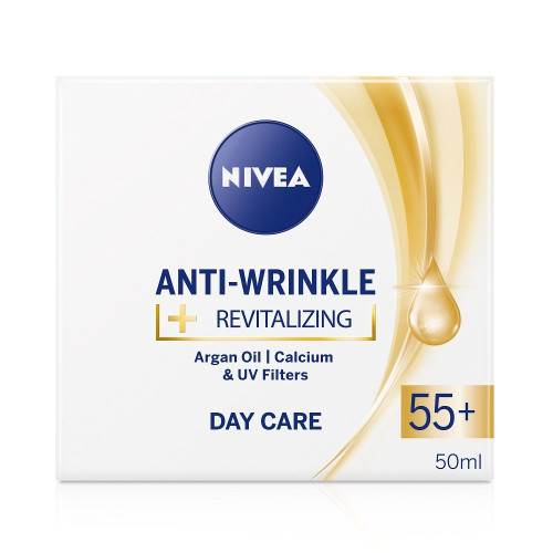 Nivea Anti-Wrinkle Revitalizing 55+ Day Cream 1.69 fl oz (50 ml)