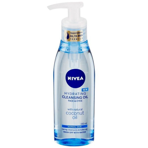 Nivea Natural Coconut Oil for Face and Eyes with Hydrating Effect for All Skin Types 5.07 fl oz (150 ml)