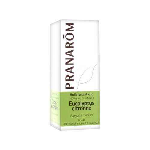 Pranarom Lemon Eucalyptus Oil for Flu Runny Nose and Colds 0.34 fl oz (10 ml)