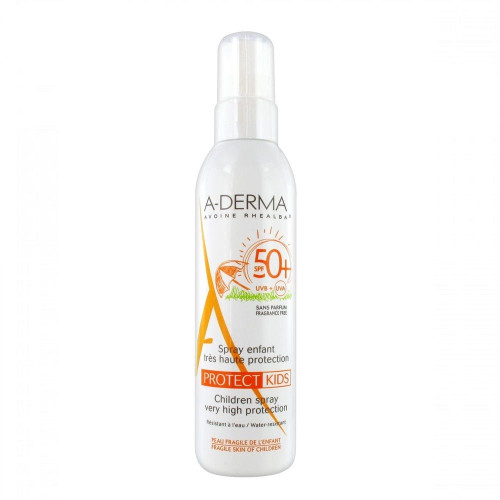A-Derma Protect Kids Sunscreen Spray for Children SPF 50 6.76 fl oz (200 ml)