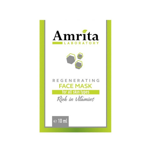Amrita Regenerating Face Mask with Vitamins for All Skin Types 0.34 fl oz (10 ml)
