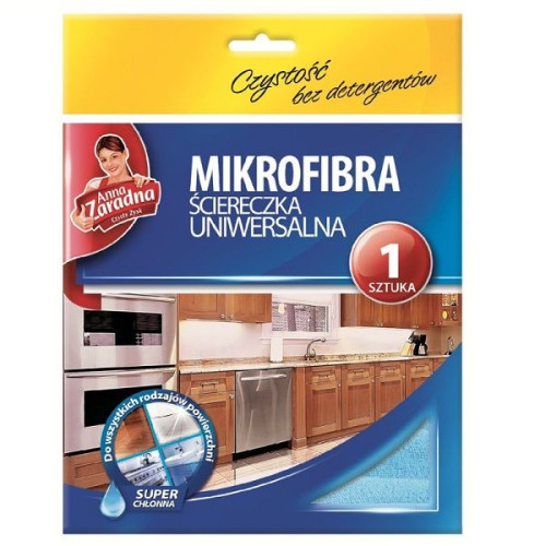 Anna Microfiber Universal Cloth Universal Microfiber Cloth 1 pc