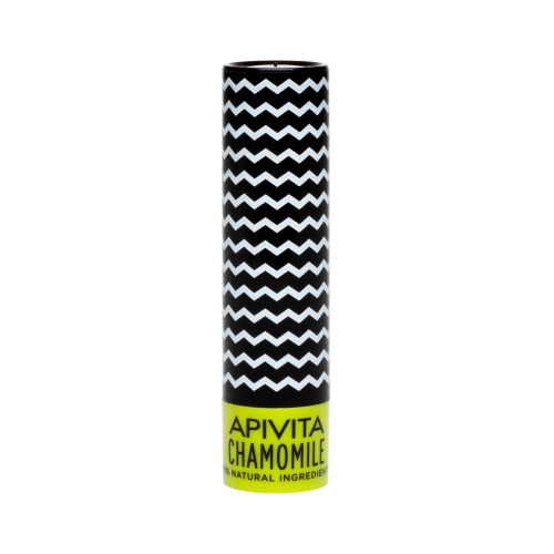 Apivita Lip Balm Softening with Chamomile SPF 15 0.16 oz (4.4 g)