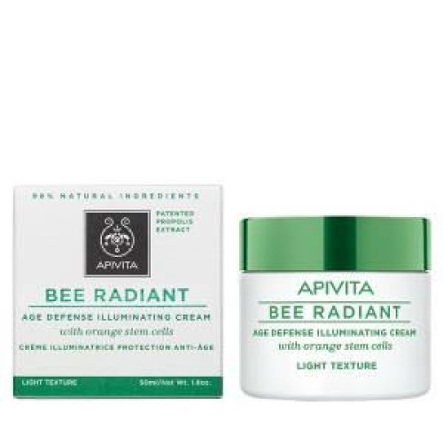 Apivita Bee Radiant Anti-Aging Face Cream with Orange Stem Cells 1.69 fl oz (50 ml)