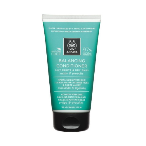 Apivita Balancing Conditioner Conditioner for Oily Scalp and Dry Ends 5.07 fl oz (150 ml)