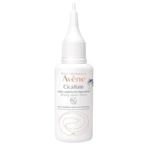 Avene Cicalfate+ Drying and Repairing Face Lotion for Irritated Skin 1.35 fl oz (40 ml)