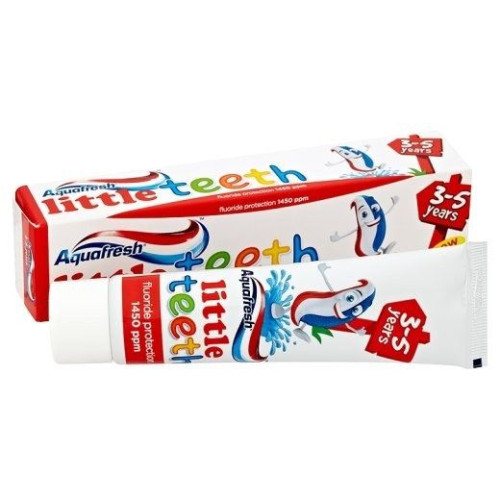 Aquafresh Little Teeth Toothpaste for Children Aged 3 to 5 Years 1.69 fl oz (50 ml)