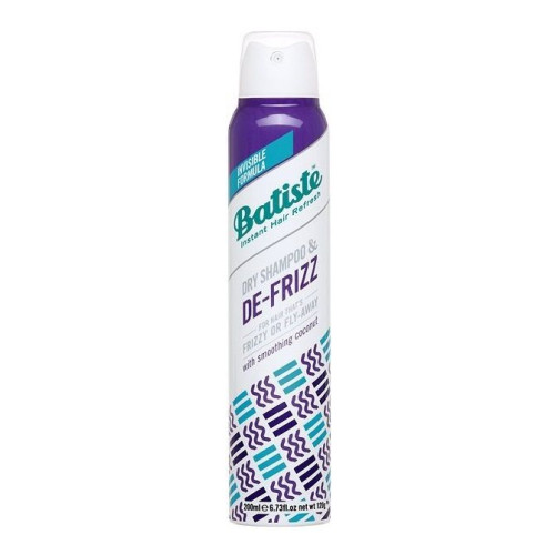 Batiste De-Frizz Dry Shampoo for Hair with Coconut 6.76 fl oz (200 ml)