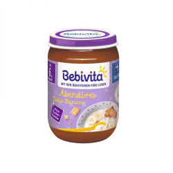 Bebivita Good Night Milk Porridge with Biscuits 6+ Months 6.7 oz (190 g) - 1084