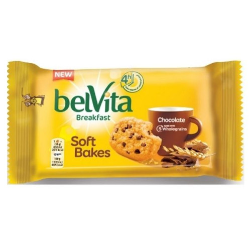 Belvita Breakfast Soft Whole Grain Biscuits with Chocolate 1.76 oz (50 g)