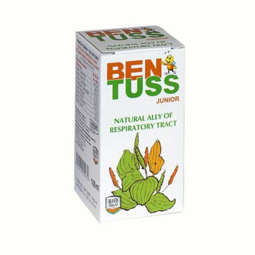 Bioshield Bioshield Ben Tuss Junior Syrup for Children Against Cough 3.38 fl oz (100 ml)