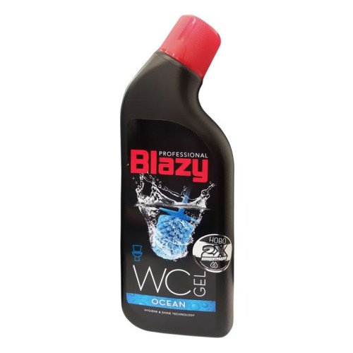 Blazy WC Gel Toilet Cleaner Ocean 25.36 fl oz (750 ml)
