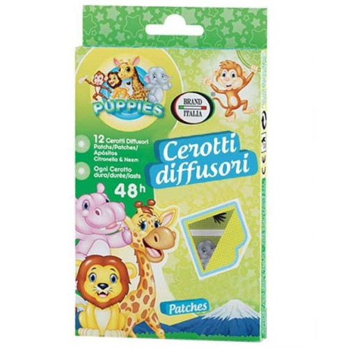 Brand Italia Puppies Citronella Repellent Patches 12 pcs