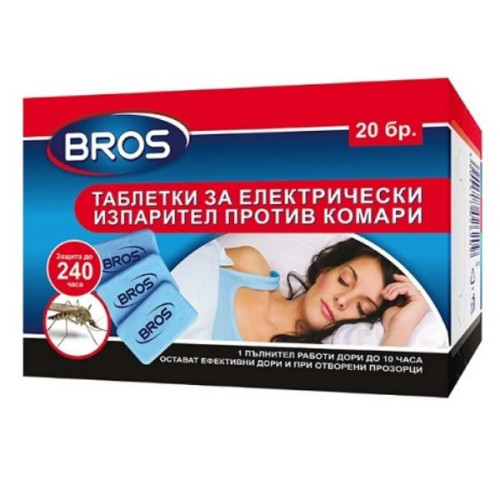 Bros Electric Mosquito Repellent Tablets 20 pcs