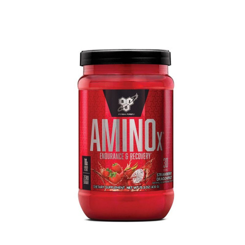 BSN Amino X Amino Acids Strawberry and Dragon Fruit 15.34 oz (435 g)
