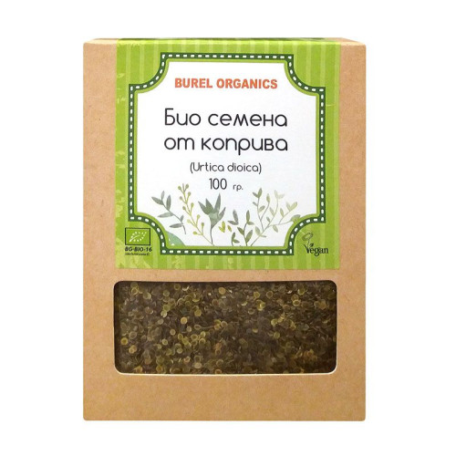 Burel Organics Organic Nettle Seeds 3.53 oz (100 g)