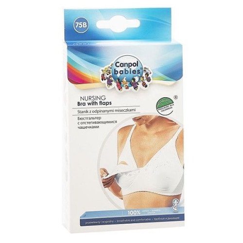 Canpol Babies Nursing Bra with Removable Cups - Size 75B