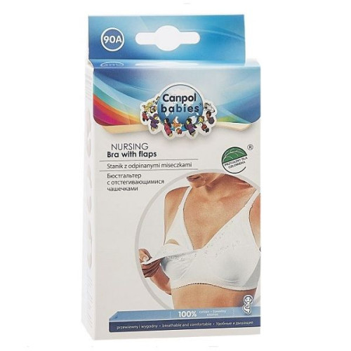 Canpol Babies Nursing Bra with Removable Cups - Size 90A