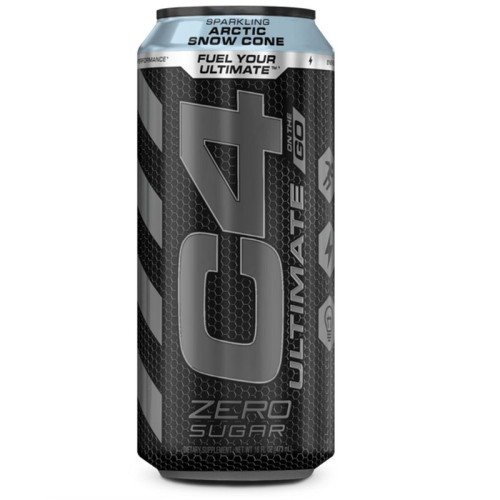 Cellucor C4 Ultimate Arctic Ice Flavor Carbonated Drink 15.99 fl oz (473 ml)