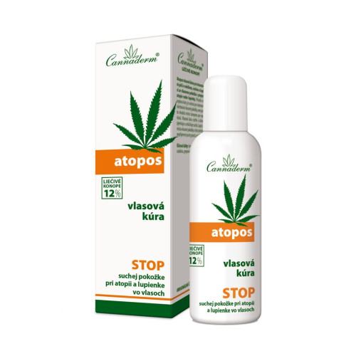 Cannaderm Atopos Serum for Dry Hair Against Itching 3.38 fl oz (100 ml)