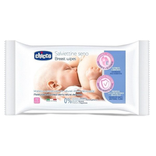 Chicco Wet Wipes for Nursing Mothers 72 pcs