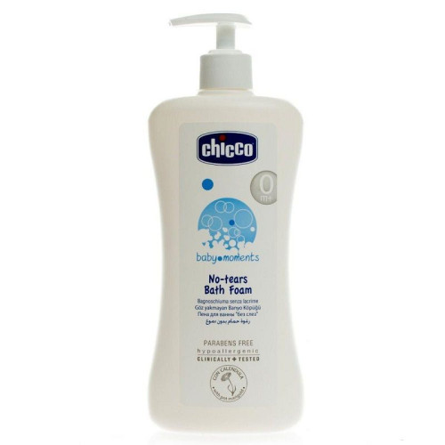 Chicco Baby Moments 0+ Baby tear-free Bath Foam 16.91 fl oz (500 ml)