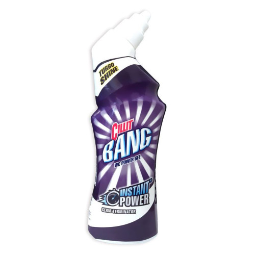 Cillit Bang WC Power Gel Germ Terminator Powerful Toilet Cleaner 25.36 fl oz (750 ml)