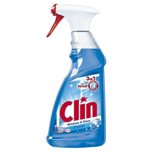 Clin Windows and Glass Crystal Window Cleaner 16.91 fl oz (500 ml)