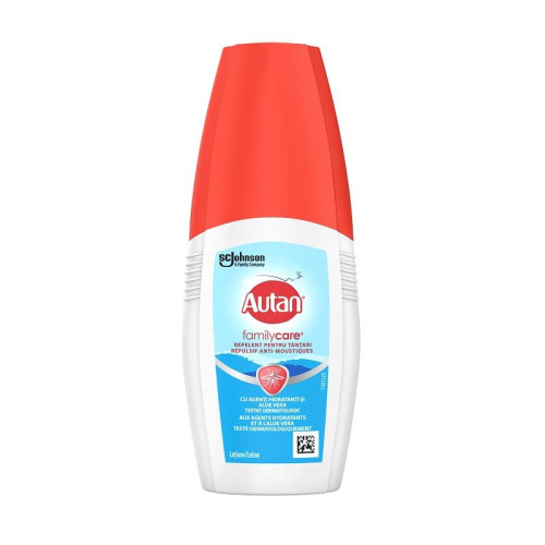 Autan Family Care Lotion Repellent Against Mosquitoes and Biting Insects 3.38 fl oz (100 ml)