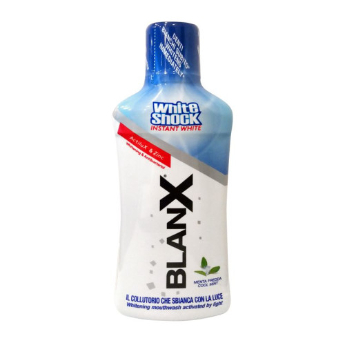 Blanx White Shock Whitening Mouthwash 16.91 fl oz (500 ml)