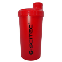 Scitec Nutrition Shaker Red 23.67 fl oz (700 ml)