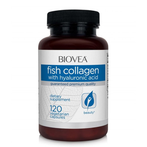Biovea Fish Collagen & Hyalurnic Acid 120 Capsules