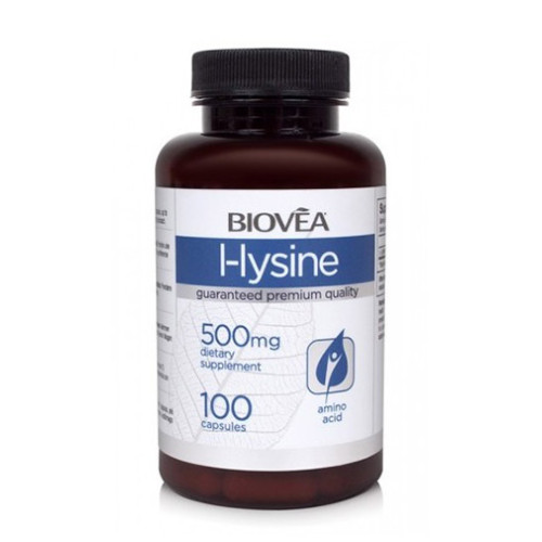 Biovea L-Lysine Lysine 500 mg 100 Capsules