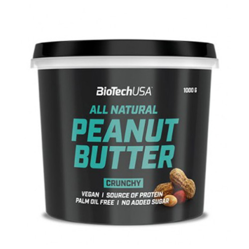Biotech USA Peanut Butter Crunchy 2.2 lb (1000 g)